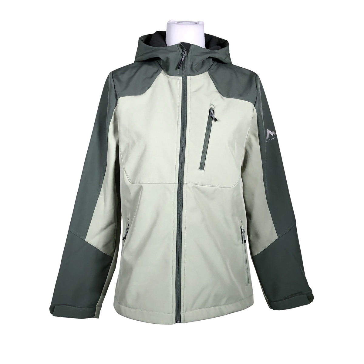 Unisex McKinley - Soft shell jacket, size 40 - Green (1)