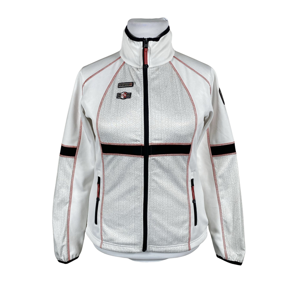Unisex Icepeak - Fleece jacket, size 42 - White (1)