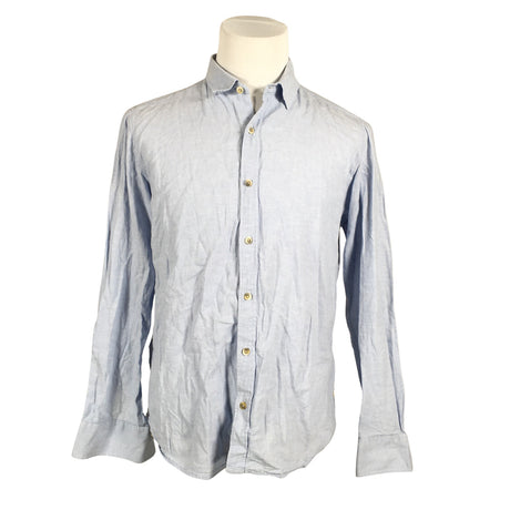 Unisex Austral - Collared shirt, size L - Light blue ()
