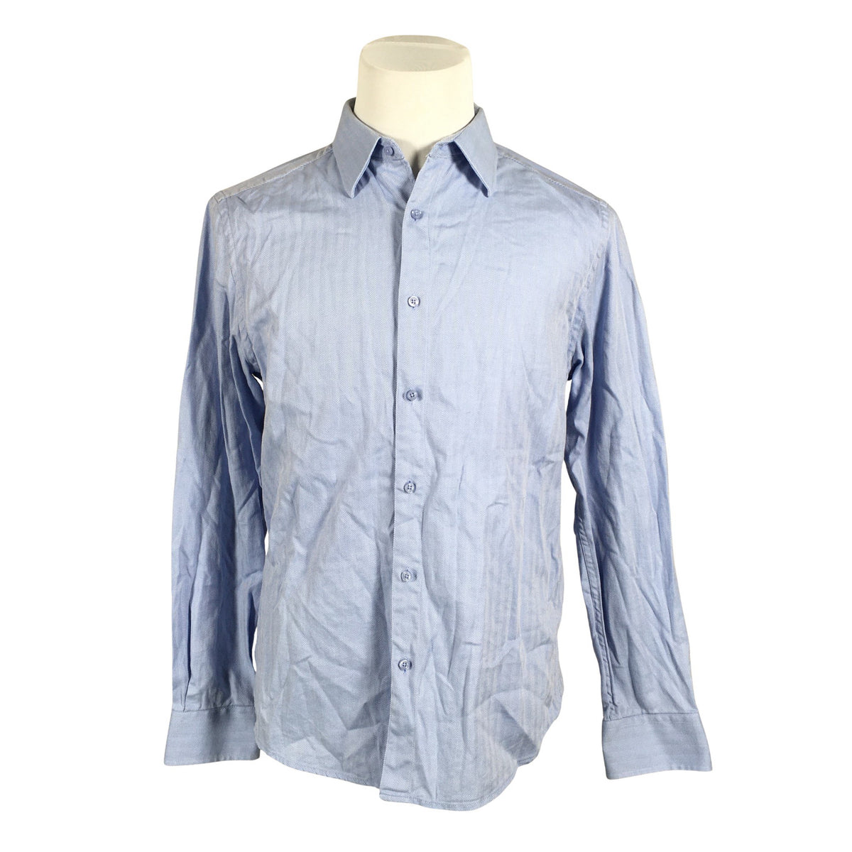 Unisex Anthea Crawford - Collared shirt, size L - Light blue (1)