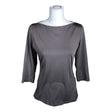 Unisex Monton - Tricot shirt, size 38 - Gray ()