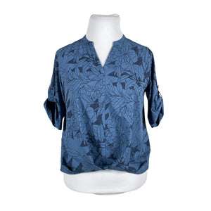 Unisex Royal Robbins - Short-sleeved blouse, size 42 - Blue (1)