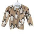 Unisex Metsola - Thermal shirt, size 86 - 92 - Brown ()