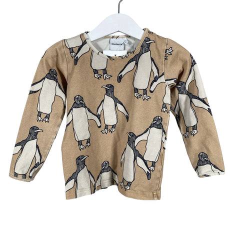 Unisex Metsola - Thermal shirt, size 86 - 92 - Brown ()