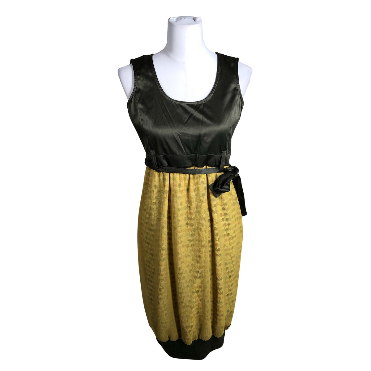 Unisex Skunkfunk - Schiffon dress, size 36 - Green (1)