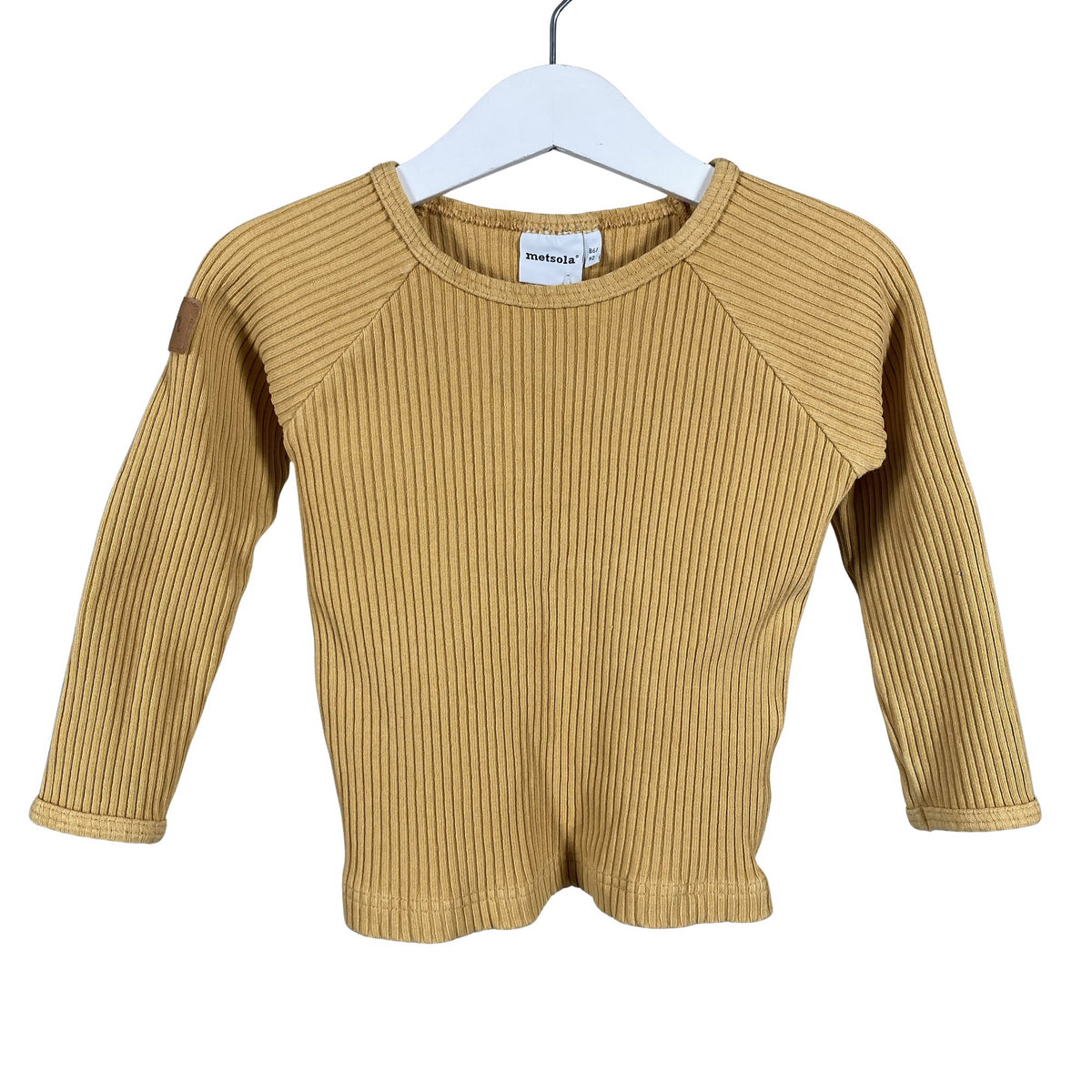 Unisex Metsola - Tricot shirt, size 86 - 92 - Yellow (1)