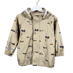 Unisex Name It - Rain jacket, size 86 - 92 - Beige (1)