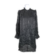 Unisex Mos Mosh - Schiffon dress, size 38 - Black ()