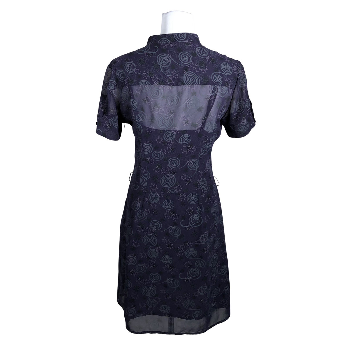 Unisex Miss Sixty - Schiffon dress, size 40 - Violet (2)