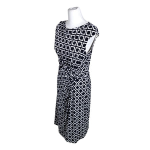 Unisex Lauren Ralph Lauren - Schiffon dress, size 40 - Blue (3)