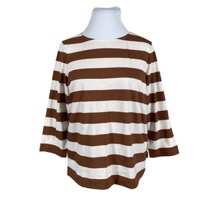 Unisex Marimekko - Tricot shirt, size 42 - Brown (1)