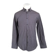 Unisex Monton - Collared shirt, size M - Gray ()