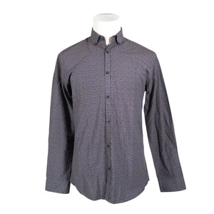 Unisex Monton - Collared shirt, size M - Gray (1)