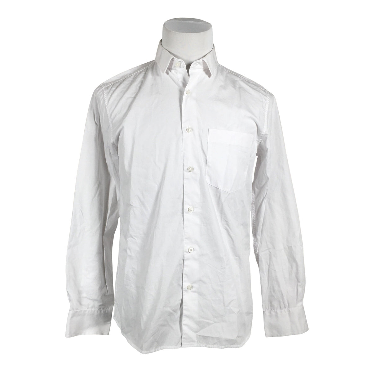 Unisex Mosaic - Collared shirt, size M - White (1)