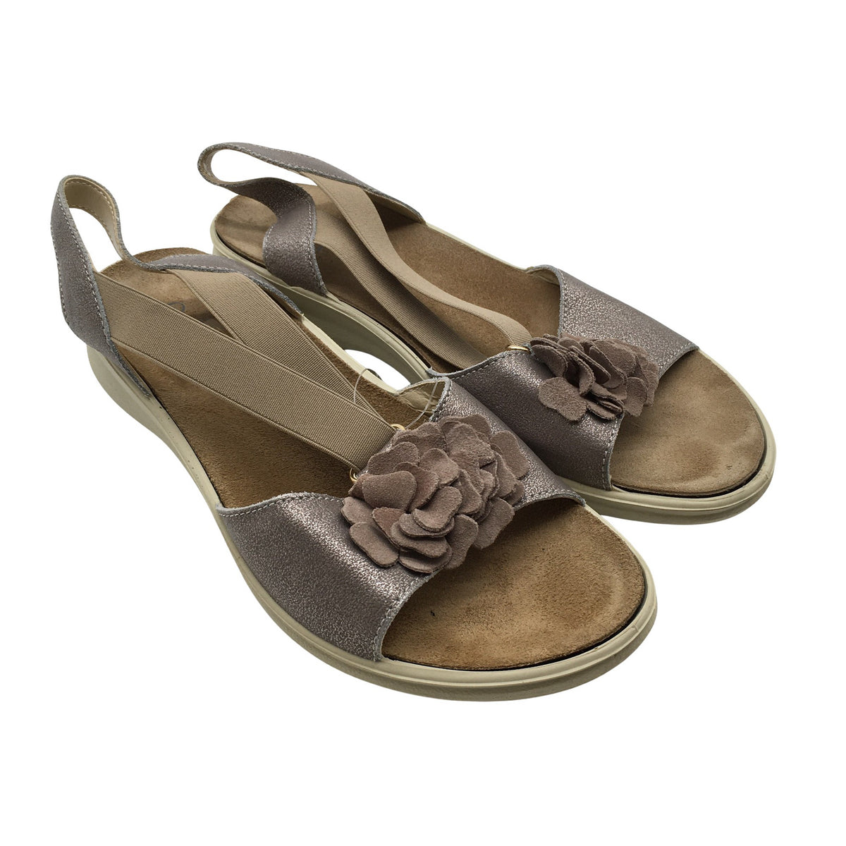 Unisex O.I.S - Wedge sandals, size 37 - Violet (2)