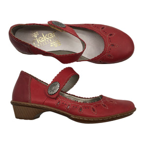 Unisex Rieker - Walking shoes, size 39 - Red (1)