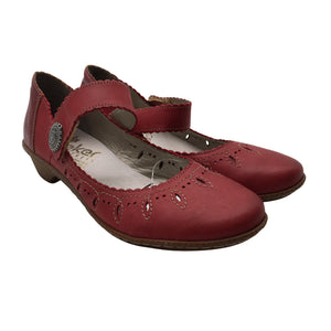 Unisex Rieker - Walking shoes, size 39 - Red (2)