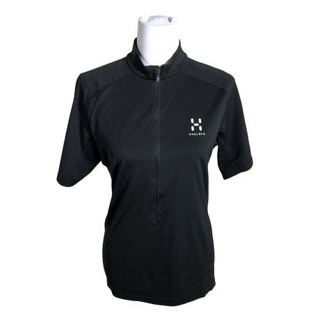Unisex Haglöfs - Sports shirt, short sleeve, size 36 - Black ()
