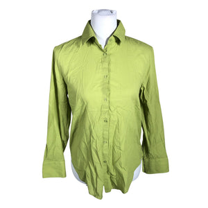 Unisex Massimo Dutti - Collared shirt, size 36 - Green (1)