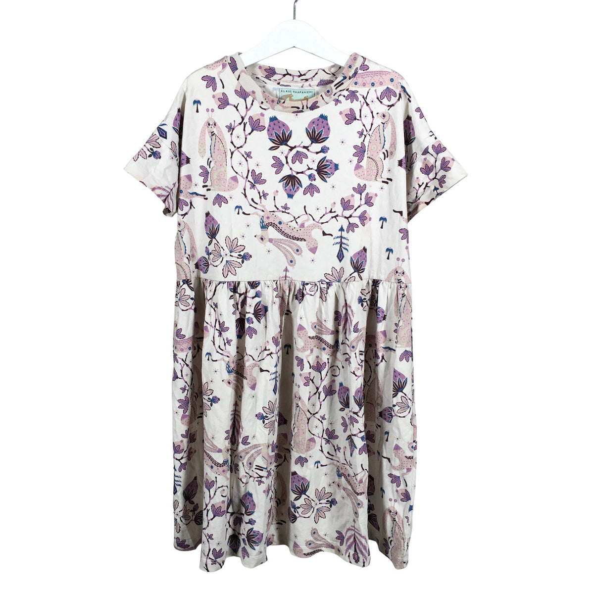Unisex Klaus Haapaniemi - Tricot dress, size 122 - 128 - White (1)