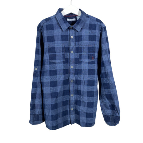 Unisex Okaïdi - Collared shirt, size 134 - 140 - Blue ()