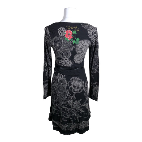 Unisex Desigual - Tricot dress, size 40 - Black (2)