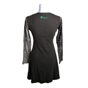 Unisex Desigual - Tricot dress, size 38 - Brown (2)
