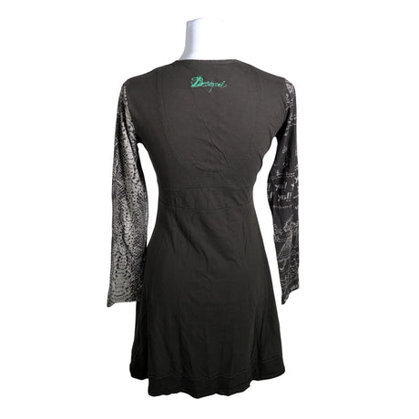 Unisex Desigual - Tricot dress, size 38 - Brown (2)