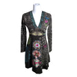 Unisex Desigual - Tricot dress, size 38 - Brown ()