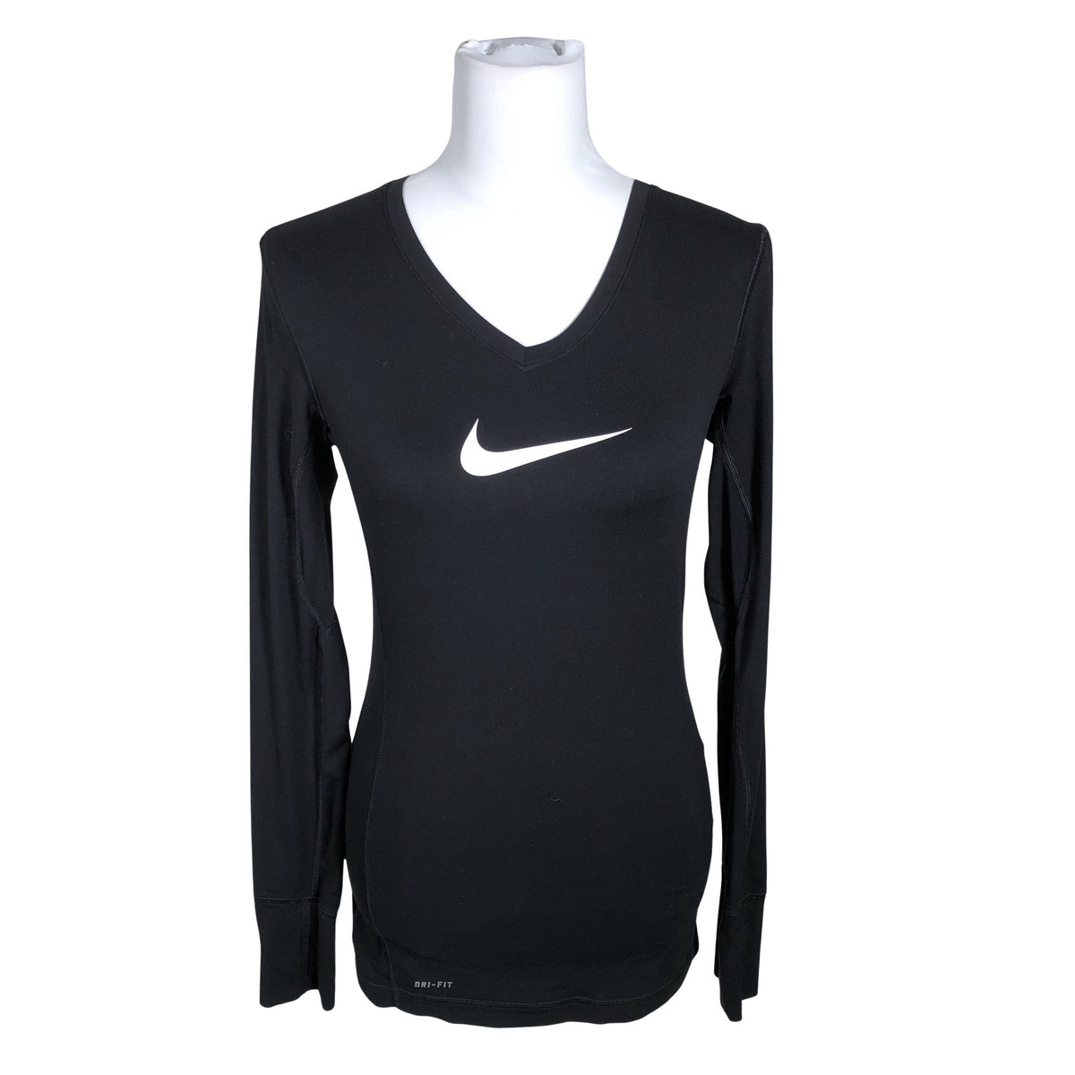 Unisex Nike - Sports shirt, long sleeve, size 36 - Black (1)