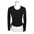 Unisex Na-KD - Tricot shirt, size 38 - Black ()