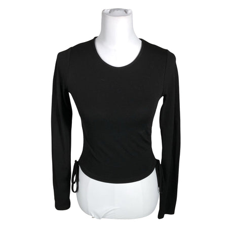 Unisex Na-KD - Tricot shirt, size 38 - Black ()