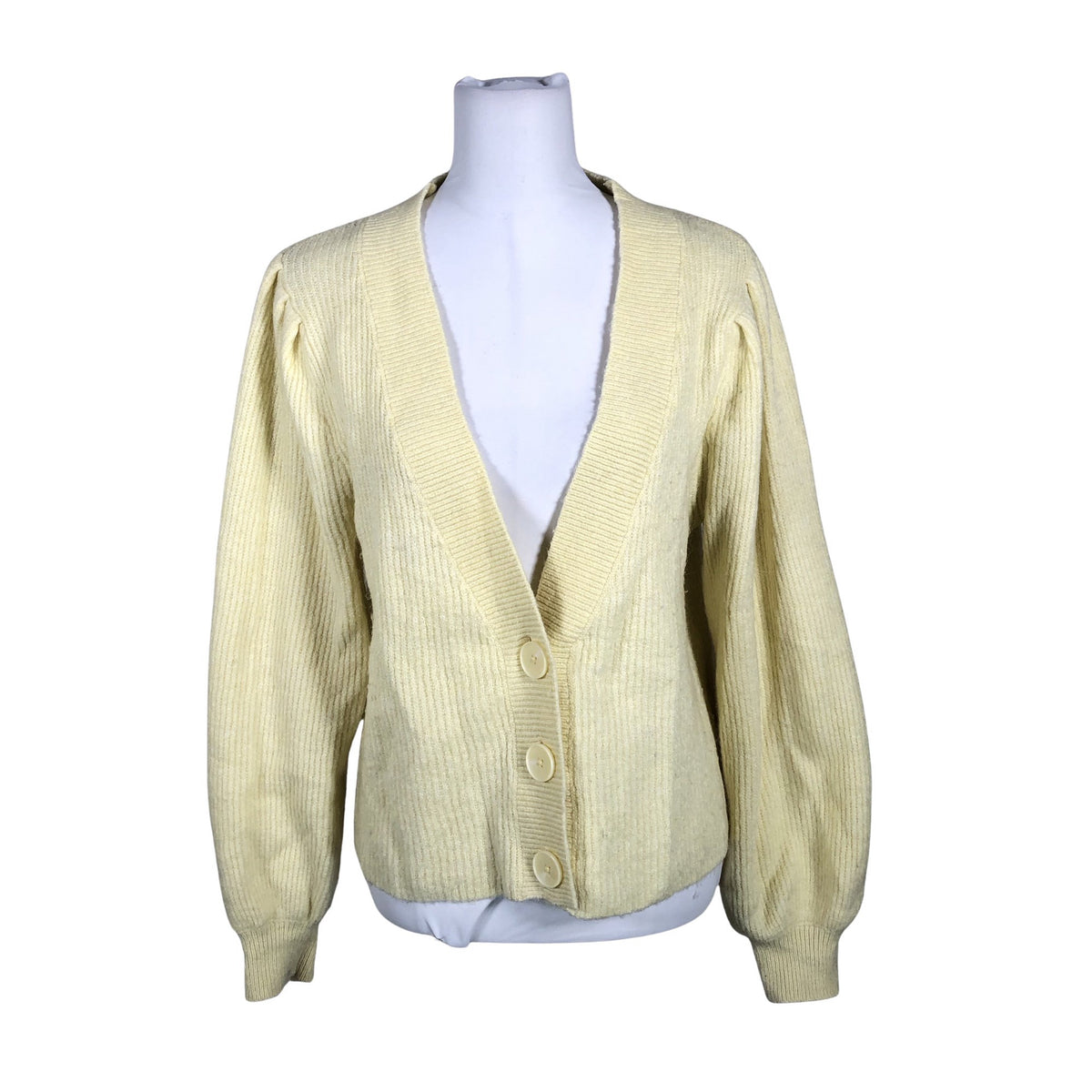 Unisex Selected - Cardigan, size 38 - White (1)