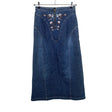 Unisex Emozioni - Denim skirt, size 38 - Blue ()