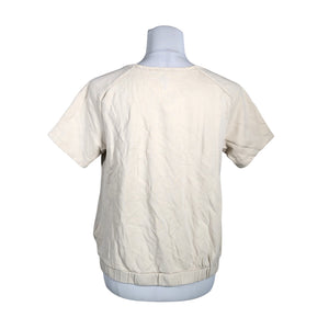 Unisex COS - Short-sleeved blouse, size 36 - Beige (2)