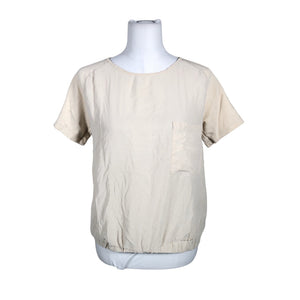 Unisex COS - Short-sleeved blouse, size 36 - Beige (1)