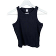 Unisex Lindex - Tricot tank top, size 158 - 164 - Black ()