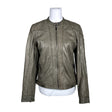 Unisex Replay - Leather jacket, size 40 - Brown ()