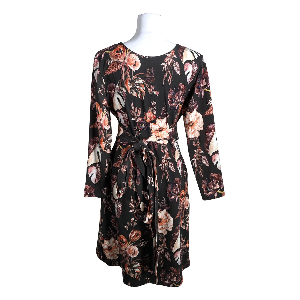 Unisex Nakoa - Tricot dress, size 38 - Brown (2)
