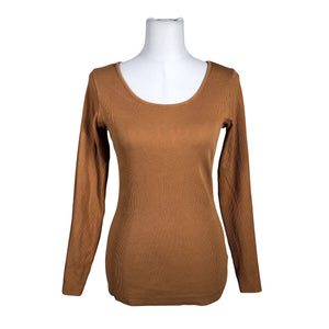 Unisex NOSH - Tricot shirt, size 38 - Orange (1)