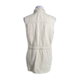 Unisex Nanso - Denim vest, size 38 - Beige (2)