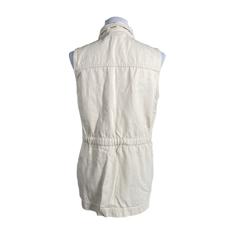 Unisex Nanso - Denim vest, size 38 - Beige (2)
