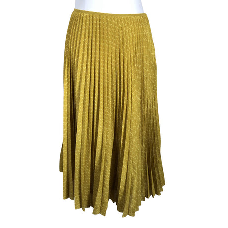 Unisex Samsoe&Samsoe - Pleated skirt, size 38 - Yellow ()