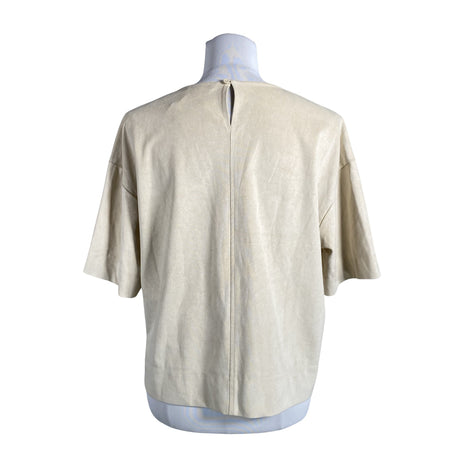 Unisex Uniqlo - Blouse, size 40 - Beige (2)