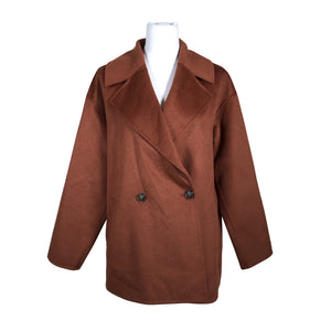 Unisex Nanso - Wool coat, size 38 - Brown (1)