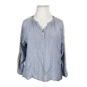 Unisex Culture - Blouse, size 42 - Light blue (1)
