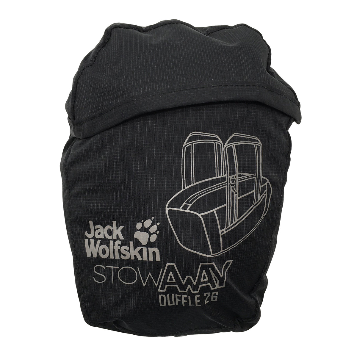 Unisex Jack Wolfskin - Sports bag, size Midi - Black (3)