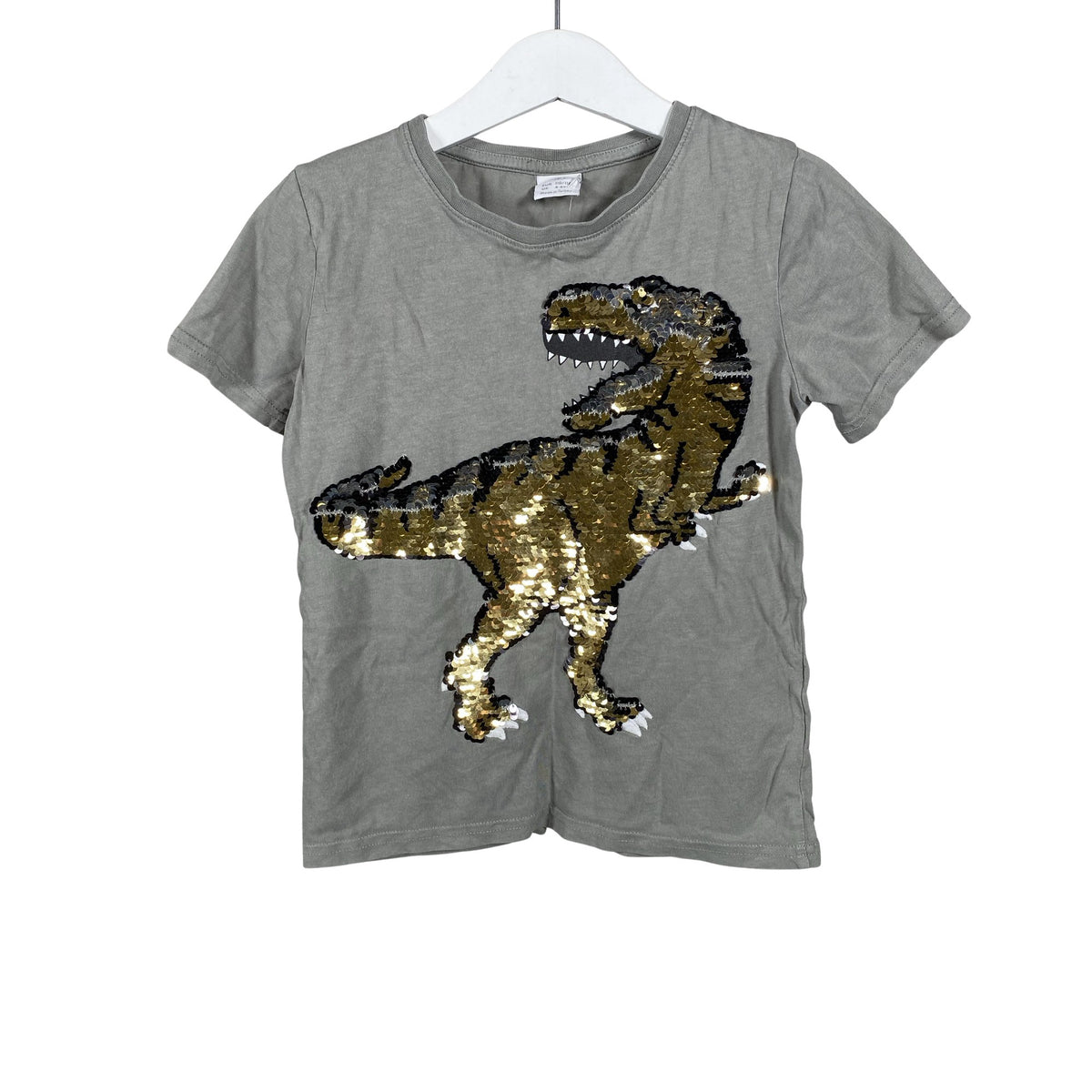 Unisex Lindex - T-shirt, size 110 - 116 - Green (1)