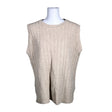 Unisex Papu - Knit vest, size 36 - Beige ()