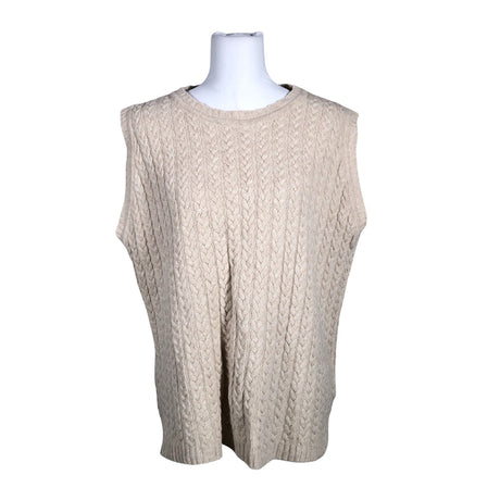 Unisex Papu - Knit vest, size 36 - Beige ()